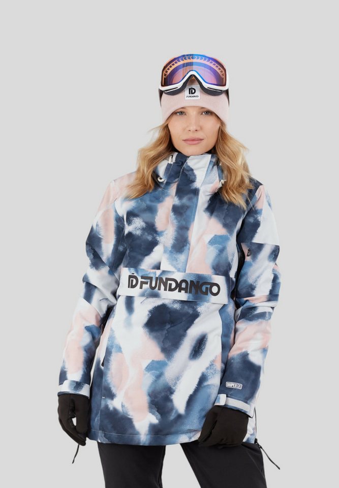 Fundango Winterjacke Birch ECO Logo Anorak Skijacke im Pulloverstil sorgt für vollständige Bewegungsfreiheit Fundango Winterjacke Birch ECO Logo Anorak Skijacke im Pulloverstil sorgt für vollständige Bewegungsfreiheit von Fundango