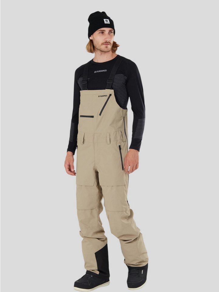 Fundango Skihose Benton 3L Bib Eignet sich hervorragend für starke Regenfälle und kalte Temperaturen. von Fundango