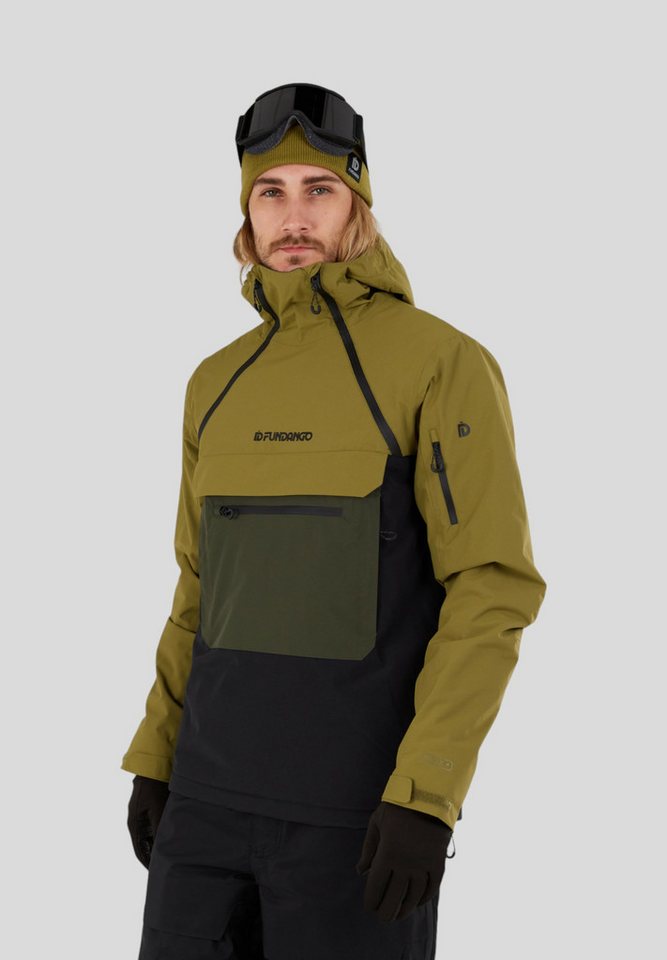 Fundango Winterjacke Hydra ECO Anorak Skijacke im Pulloverstil sorgt für vollständige Bewegungsfreiheit Fundango Winterjacke Hydra ECO Anorak Skijacke im Pulloverstil sorgt für vollständige Bewegungsfreiheit von Fundango