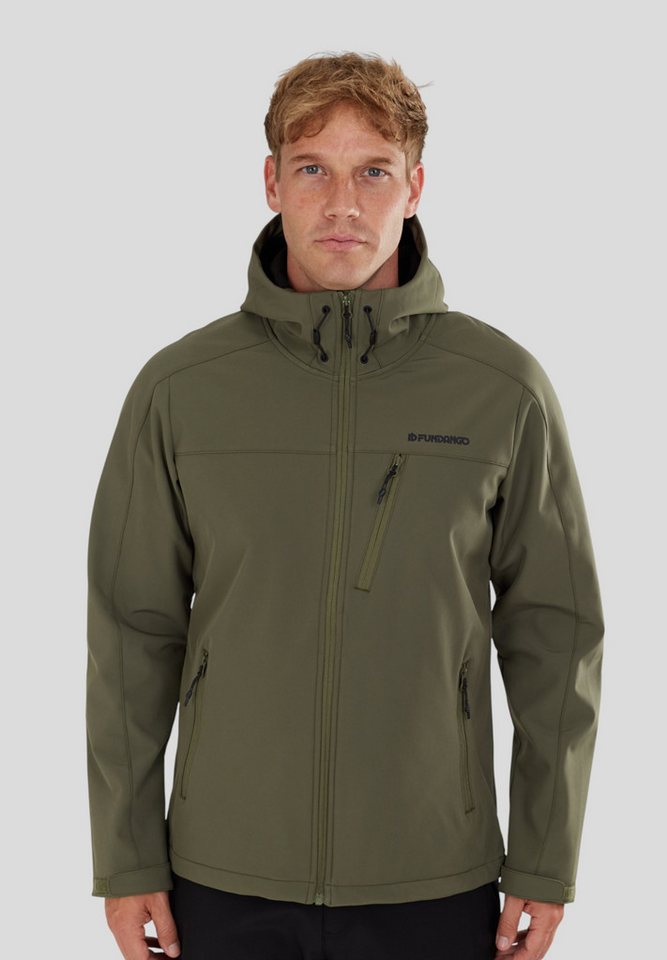 Fundango Softshelljacke Fairbanks Softshell Jacket Softshell, wasserabweisend, atmungsaktiv von Fundango