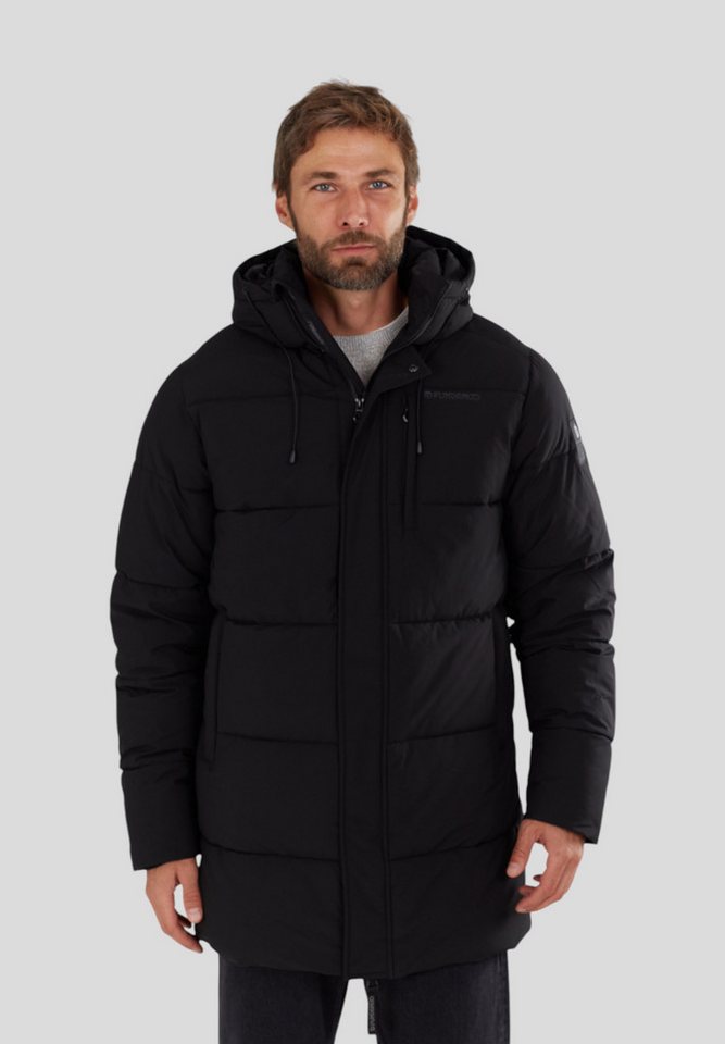 Fundango Winterjacke Arctic Puffer Warme Winterparkamit Kapuze, wasserabweisend von Fundango