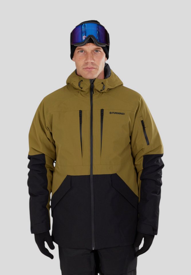 Fundango Winterjacke Baily ECO Allmountain hochtechnische Allrounder Ski- und Snowboardjacke von Fundango