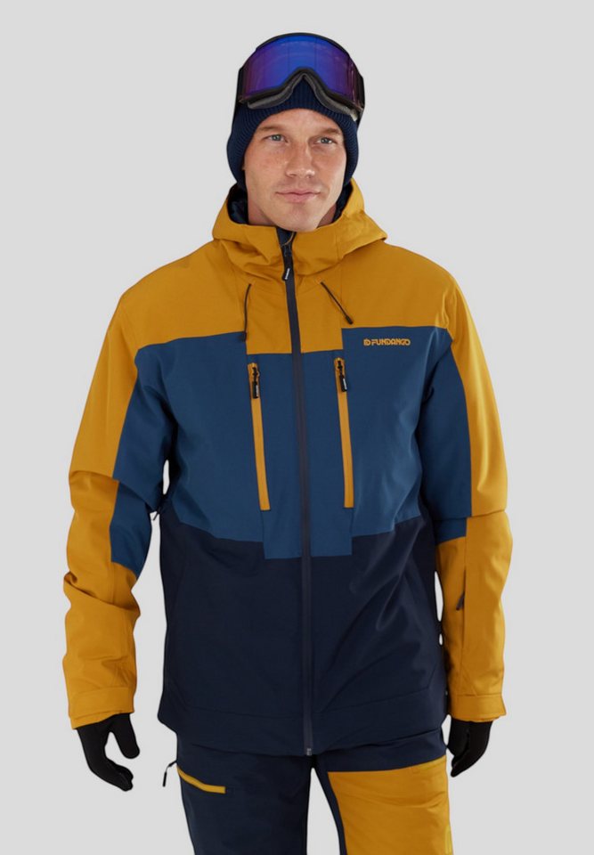 Fundango Winterjacke Nelson Allmountain hochtechnische Allrounder Ski- und Snowboardjacke von Fundango