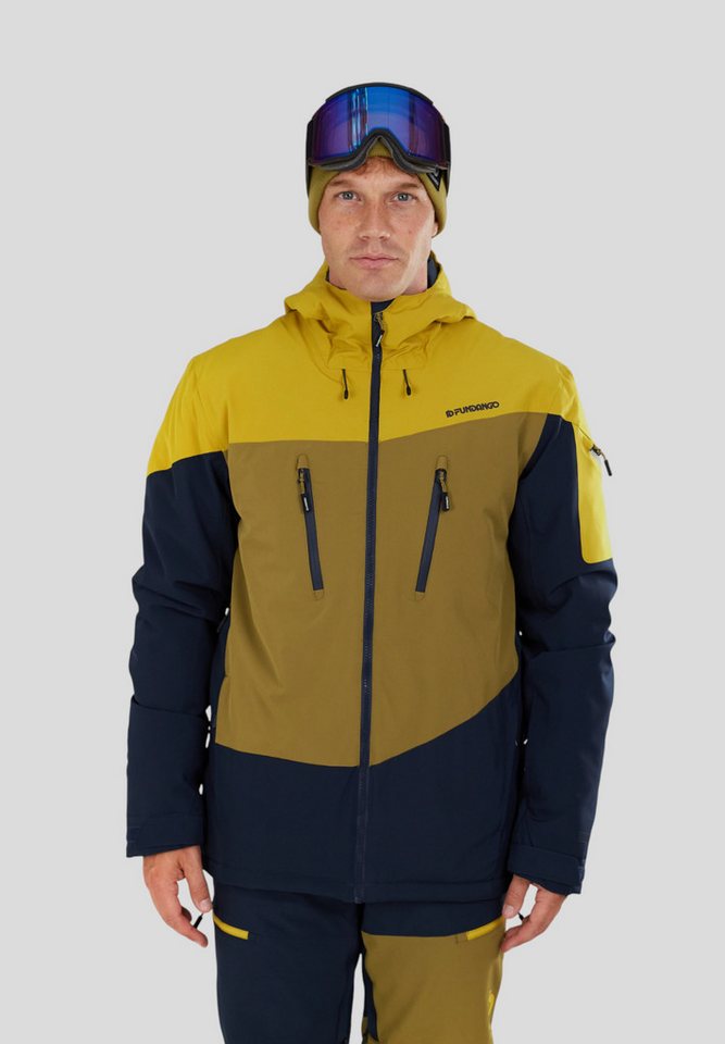 Fundango Winterjacke Privet Allmountain Jacket funktionale Skijacke, praktische Taschen, verstellbare Bündchen von Fundango