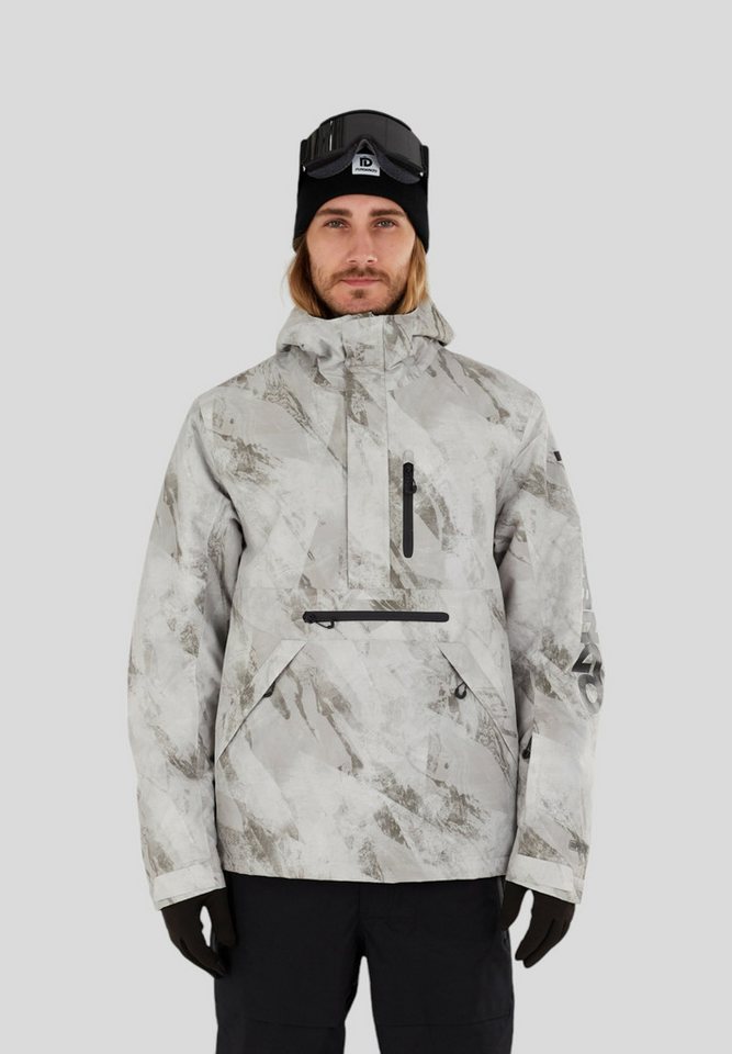Fundango Winterjacke Tilbury ECO Logo Anorak Skijacke im Pulloverstil sorgt für vollständige Bewegungsfreiheit von Fundango