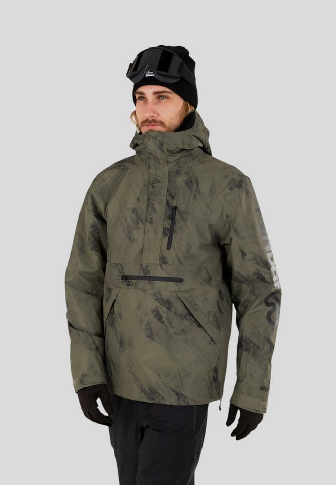 Fundango Winterjacke Tilbury ECO Logo Anorak Skijacke im Pulloverstil sorgt für vollständige Bewegungsfreiheit Fundango Winterjacke Tilbury ECO Logo Anorak Skijacke im Pulloverstil sorgt für vollständige Bewegungsfreiheit von Fundango