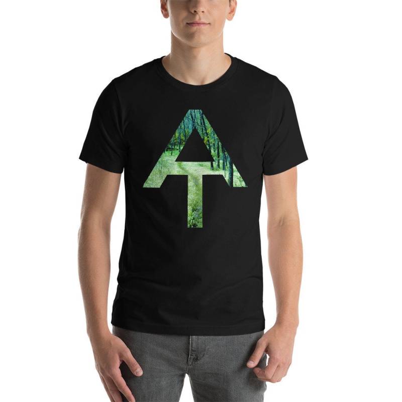 Vintage Appalachian Trail Karte Kurzarm Unisex Grafik T-Shirt Vintage Appalachian Trail Karte Kurzarm Unisex Grafik T-Shirt von FungalRealm