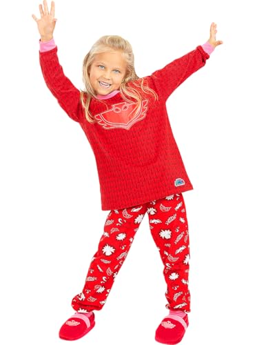 Funidelia | Eulette Pyjama - PJ Masks für Mädchen Zeichentrickfilm - Lustige Geschenke für Kinderan Weihnachten, Geburtstag und anderen Anlässen - Größe 3-4 Jahre - Rot Funidelia | Eulette Pyjama - PJ Masks für Mädchen Zeichentrickfilm - Lustige Geschenke für Kinderan Weihnachten, Geburtstag und anderen Anlässen - Größe 3-4 Jahre - Rot von Funidelia