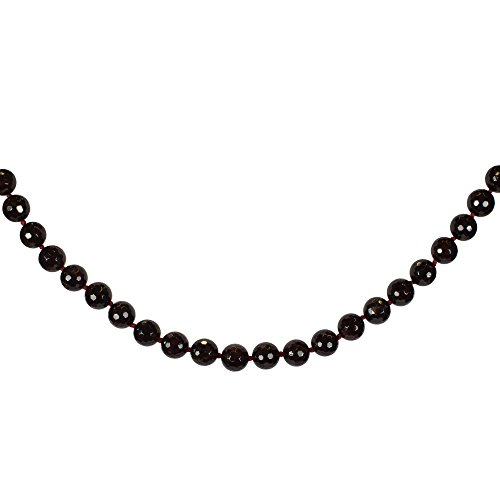 Edelstein Kette Granat, facettiert Ø ca. 10 mm, ca. 47,5 cm, 925oo Silber Edelstein Kette Granat, facettiert Ø ca. 10 mm, ca. 47,5 cm, 925oo Silber von Funk-Collier