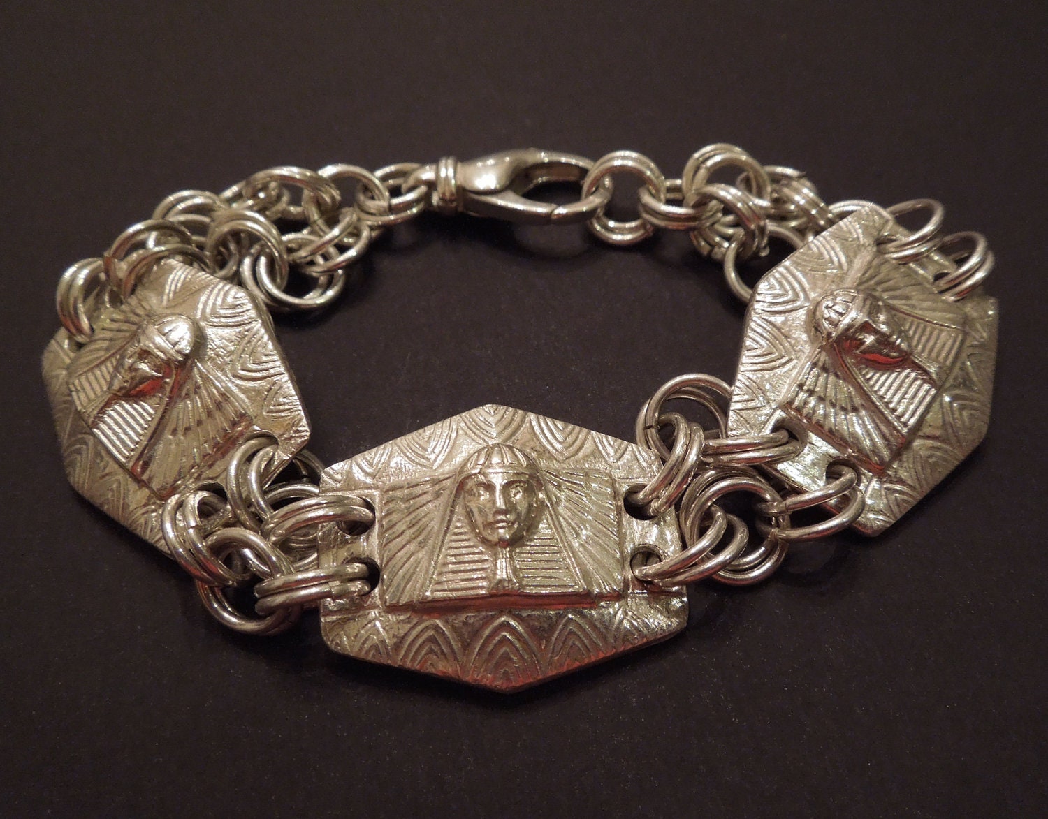 Sphinx Gesicht Armband Sphinx Gesicht Armband von FunkRockStudios
