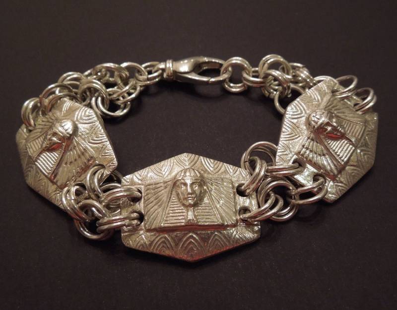 Sphinx Gesicht Armband Sphinx Gesicht Armband von FunkRockStudios