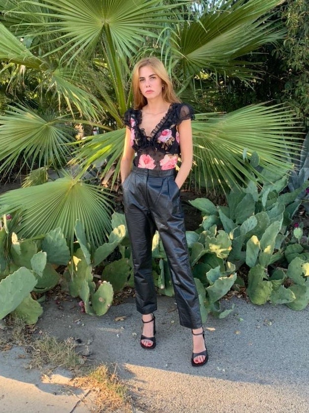 Schwarze Lederhose Schwarze Lederhose von FunkStruck