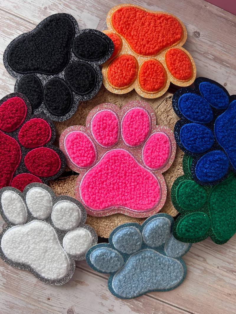 Contour Klettie Klett Patch I Glitzernde Pfote Hund Katze Einfarbig Bouclé Schulranzen Rucksack Kindergarten Einschulung Schulkind Contour Klettie Klett Patch I Glitzernde Pfote Hund Katze Einfarbig Bouclé Schulranzen Rucksack Kindergarten Einschulung Schulkind von FunkelFlauschPatch