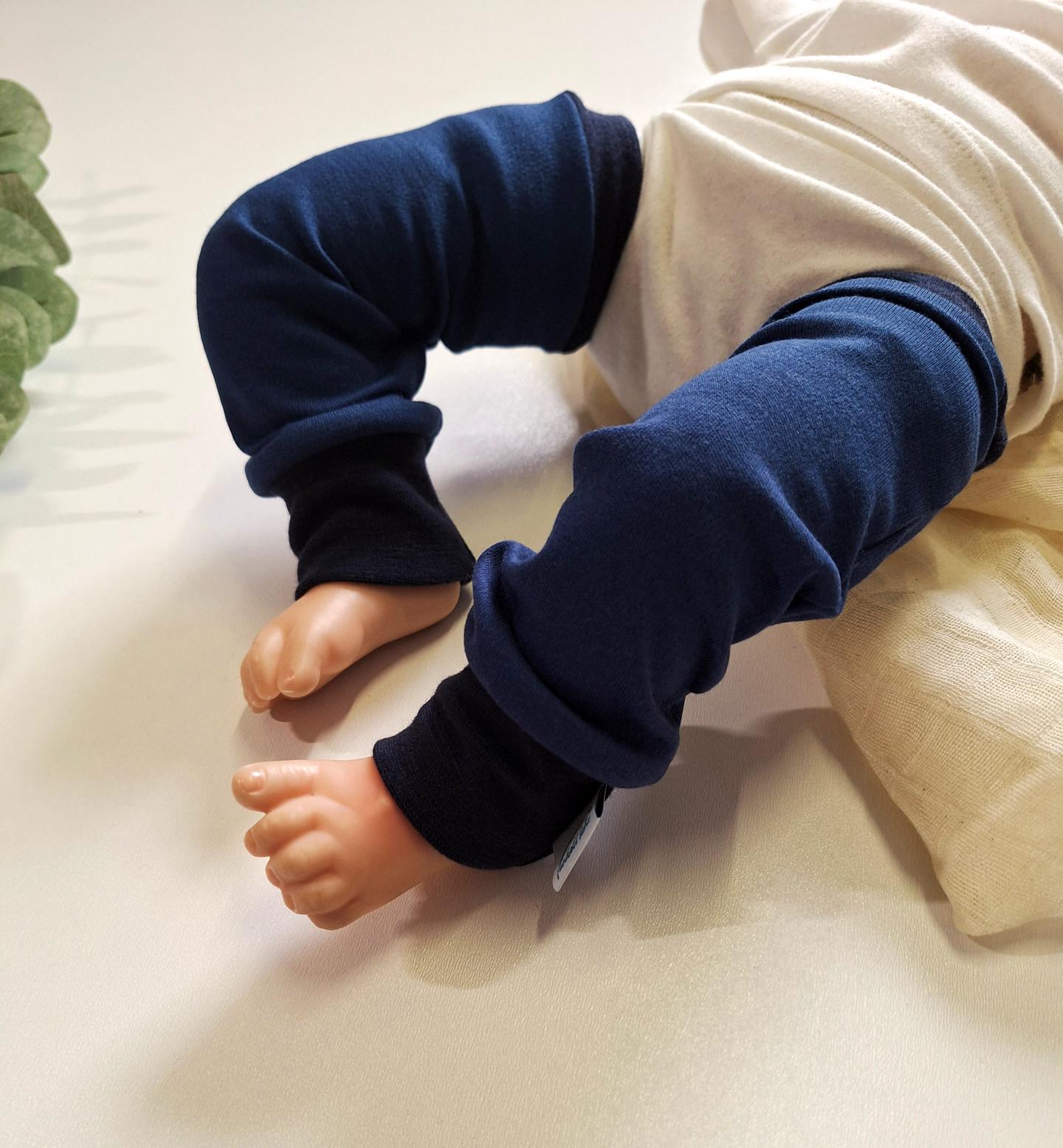 Warme Stulpen Aus Wolljersey Für Babys Und Kinder Mit Wollbündchen von FunkelNaht