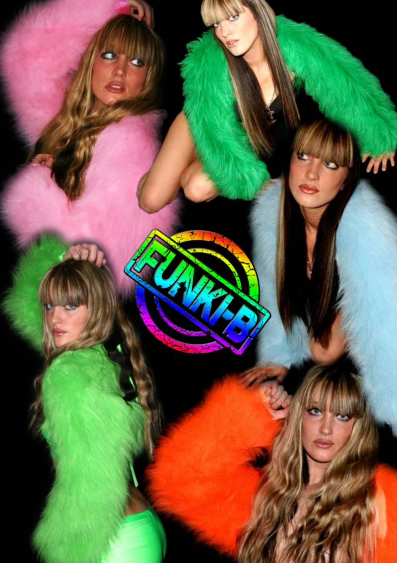 Lined Any Colours Flauschige Pelzige Shrug Jacke Mantel Neon Uni Kunstpelz Viele Farben Rave Punk Goth Gemütlich Plur Top von FunkiBClubwear