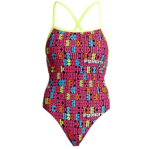 Funkita Badeanzug Damen Code Breaker chlorresistent, Damen Größen:42 von Funkita