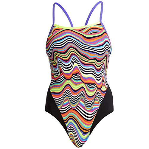 Funkita Badeanzug Damen Strapped Dripping, Damen Größen:36 von Funkita