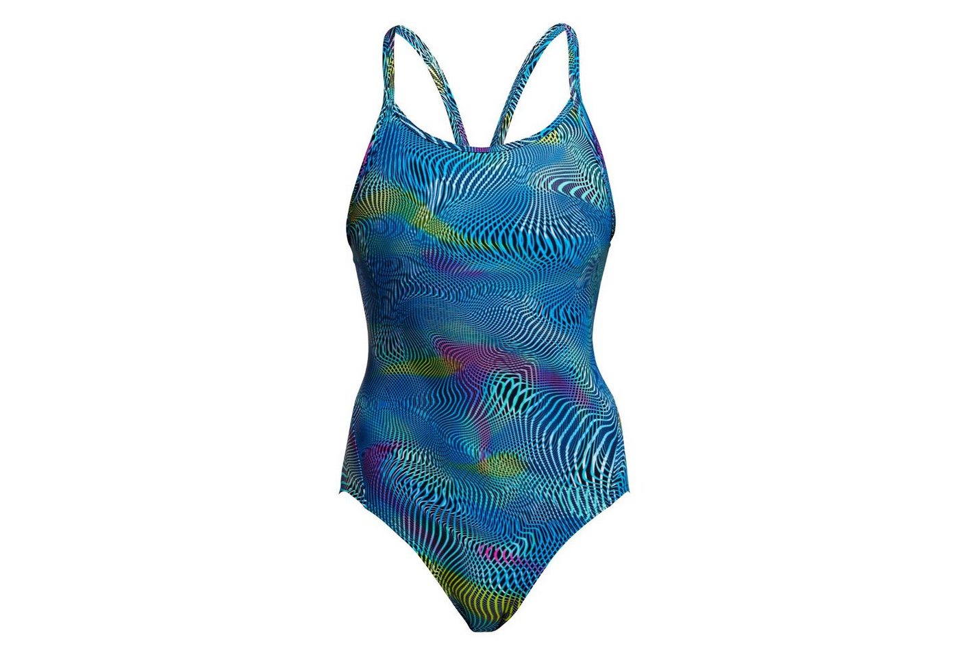 Funkita Badeanzug Wires Crossed für Damen schnelltrocknend von Funkita