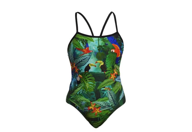 Funkita Badeanzug Lost Forest für Damen chlorbeständig und schnelltrocknend von Funkita