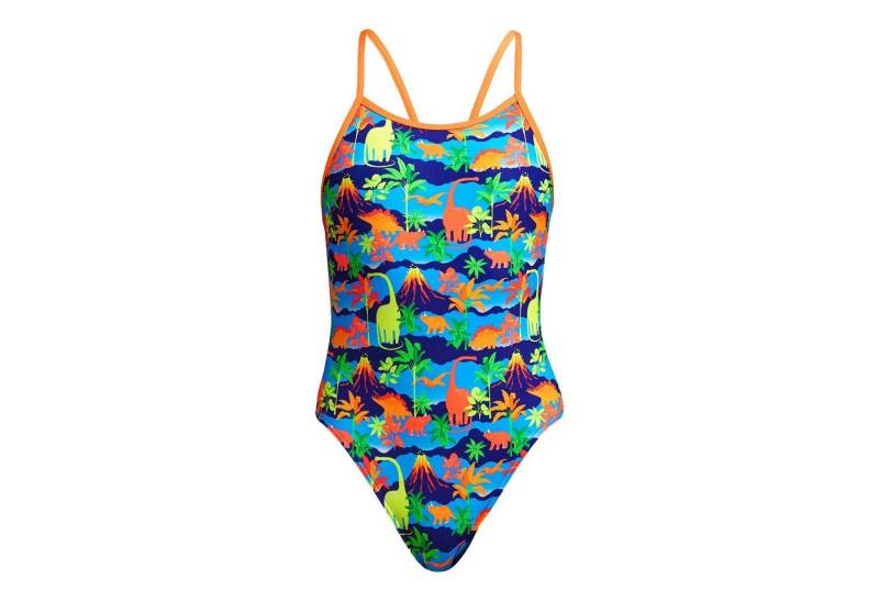 Funkita Badeanzug Single Strap Big Bronto aus besonders schnelltrocknendem C-Infinity Material von Funkita