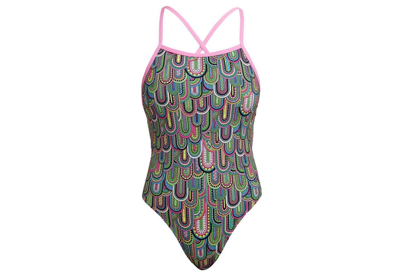 Funkita Badeanzug Spring Flight für Damen chlorresistent schnelltrocknend UV Schutz 50+ von Funkita