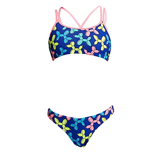 Funkita Bikini Mädchen Balloon Dog chlorbeständig, Kinder Größen:176 von Funkita