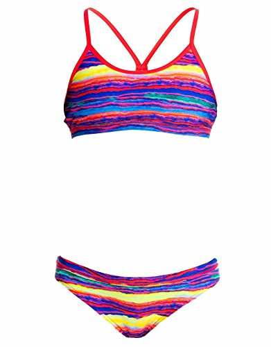 Funkita Bikini Mädchen Crystal Wave Two Piece, Kinder Größen:152 von Funkita