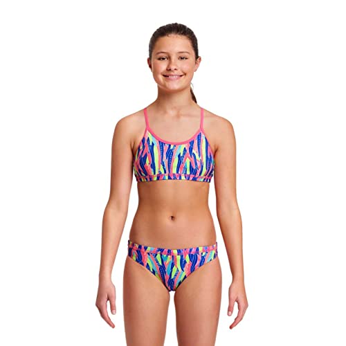Funkita Girls Bikini Set Mädchen Bademode Racerback Two Piece Wing Tips, Größe:176 von Funkita
