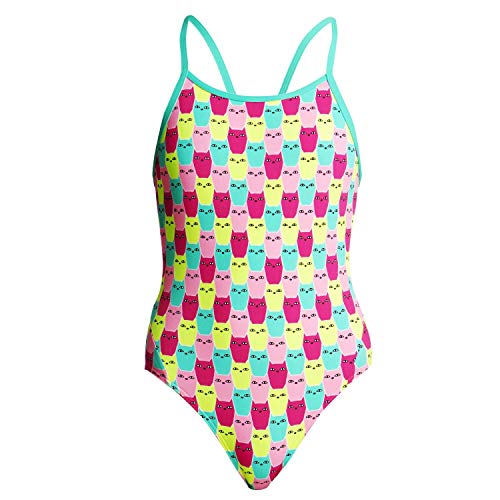 Funkita Girls Diamond Back One Piece Minty Mittens Badeanzug (AUS 8/140) von Funkita