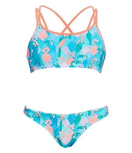 Funkita Mädchen Criss Cross Two Pieces Pastel Paradise Bikini (AUS12 / 164) von FUNKITA