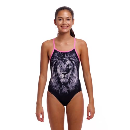 Funkita Power Shift Badeanzug Mädchen/Kinder chlorresistent schnelltrocknend, Kinder Größen:140 von Funkita