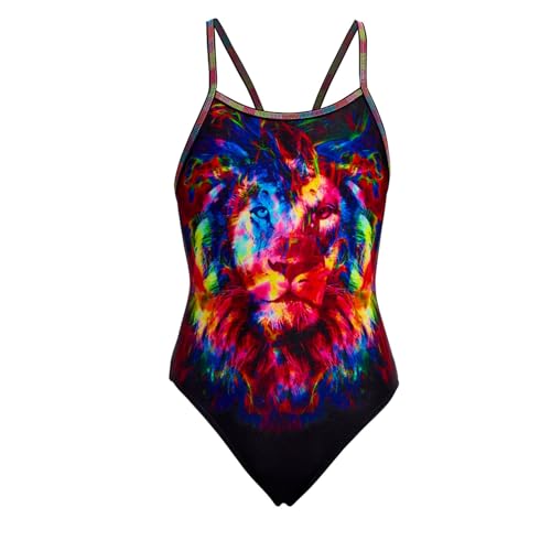 Funkita Pride Alive Badeanzug Mädchen chlorbeständig und schnelltrocknend, Kinder Größen:164 von Funkita