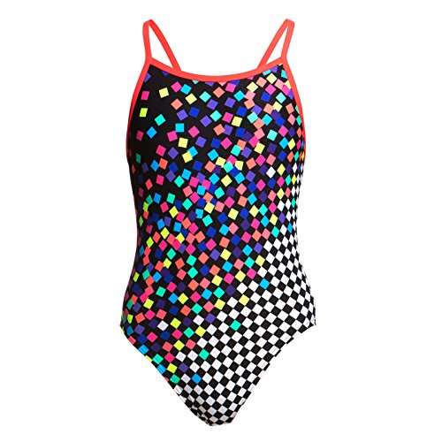 Funkita Single Strap One Piece Girls Scatter Brain Badeanzug Gr. 140DE / 8AUS von Funkita