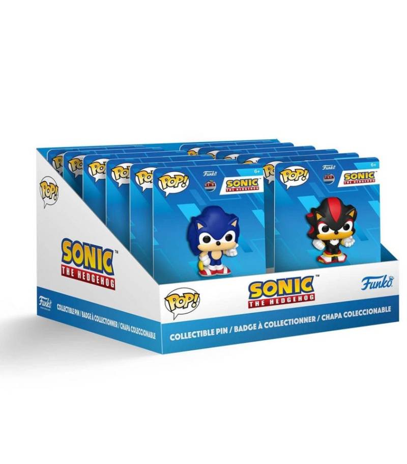 Funko Anstecknadel Sonic - The Hedgehog by Loungefly Ansteck-Pins Blind Box Pixar Collect von Funko