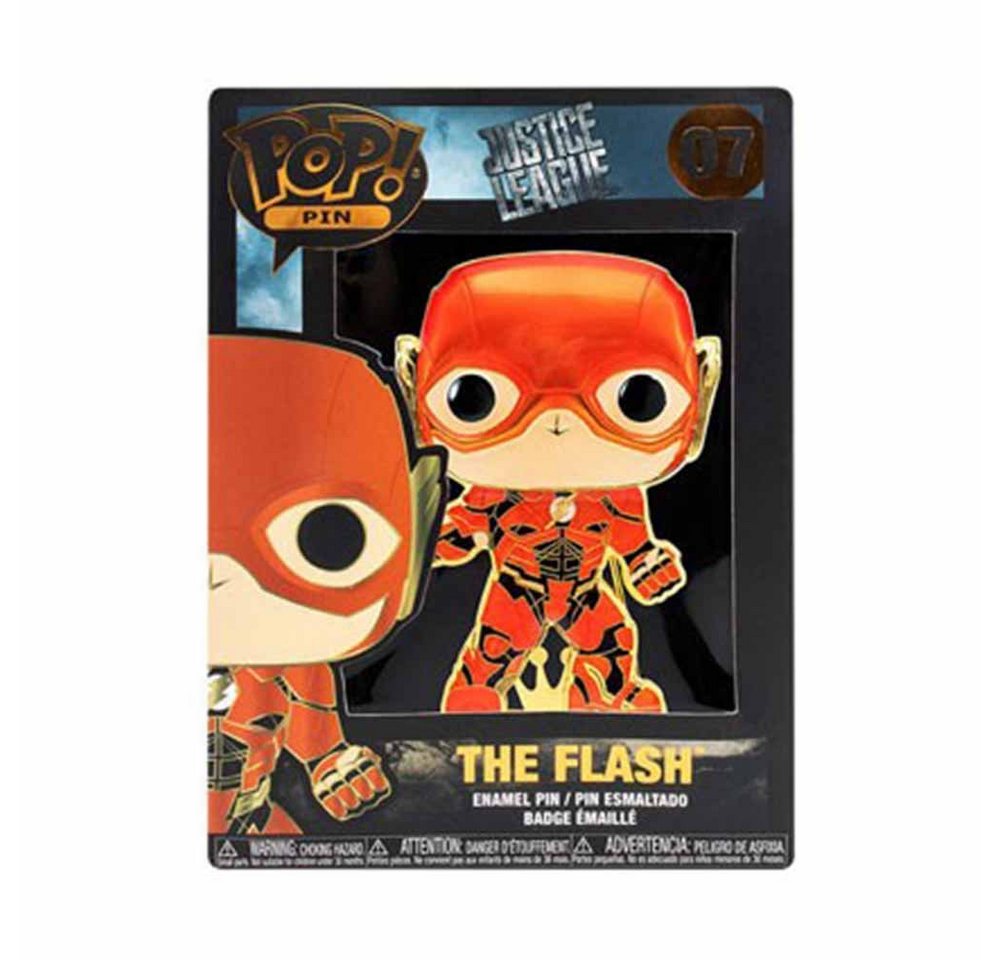 Funko Pins Funko POP! Pins: Justice League Anstecker von Flash, POP! Pin von Flash von Funko
