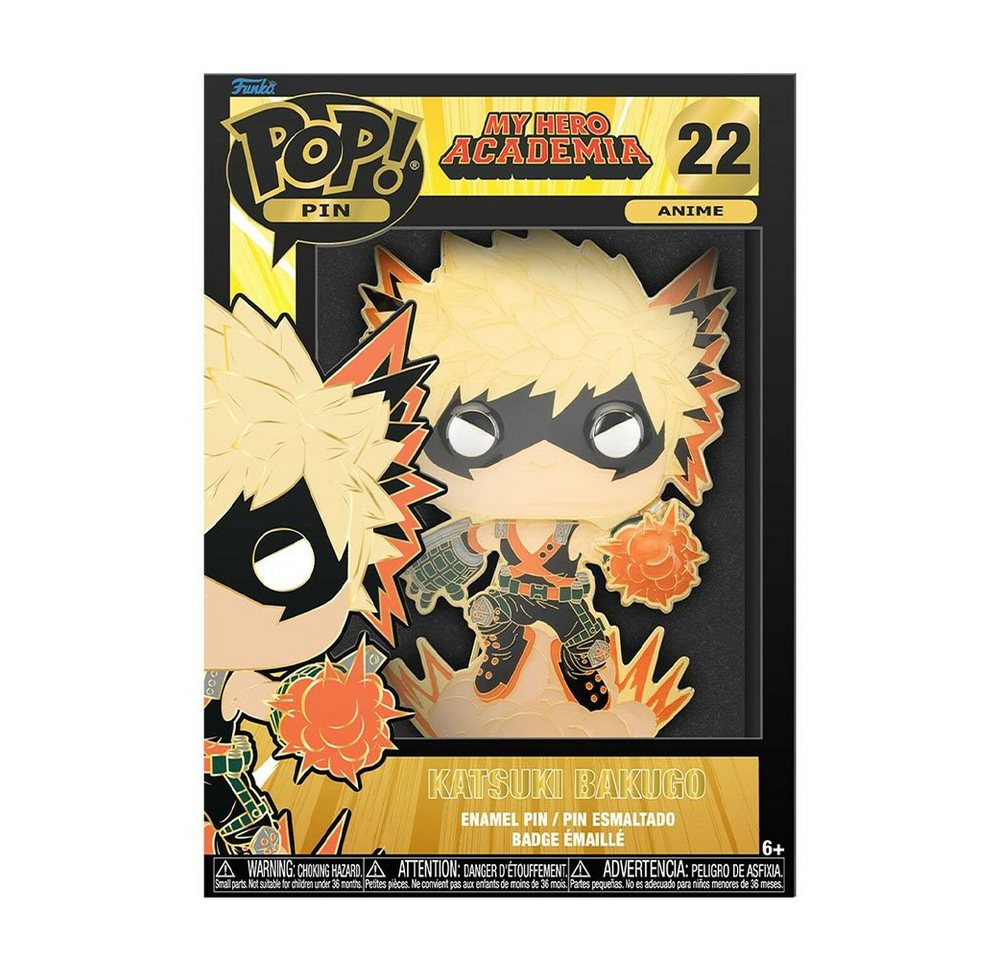 Funko Pins Funko POP! Pins: My Hero Academia Anstecker von Katsuki Bakugo, POP! Pin von Katsuki Bakugo von Funko