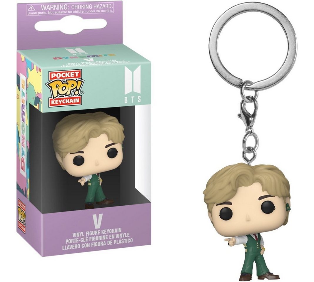 Funko Schlüsselanhänger BTS Dynamite - V Pocket POP! Keychain von Funko