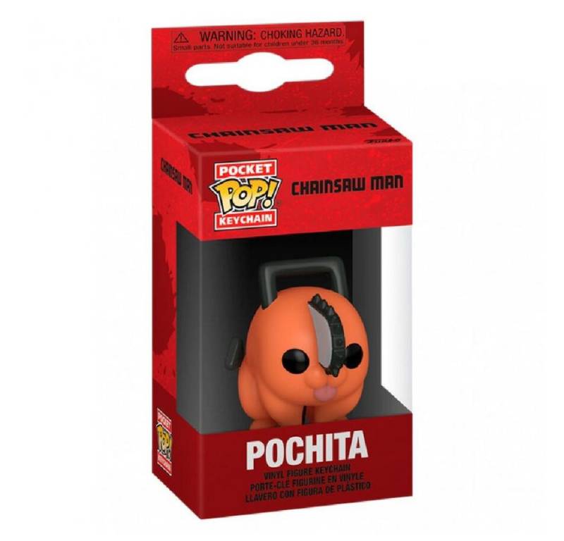 Funko Schlüsselanhänger Chainsaw Man Pochita - Pocket POP - Keychain von Funko