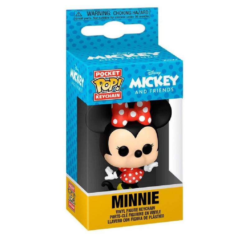 Funko Schlüsselanhänger Classics Minnie Mouse - Pocket POP - Keychain von Funko
