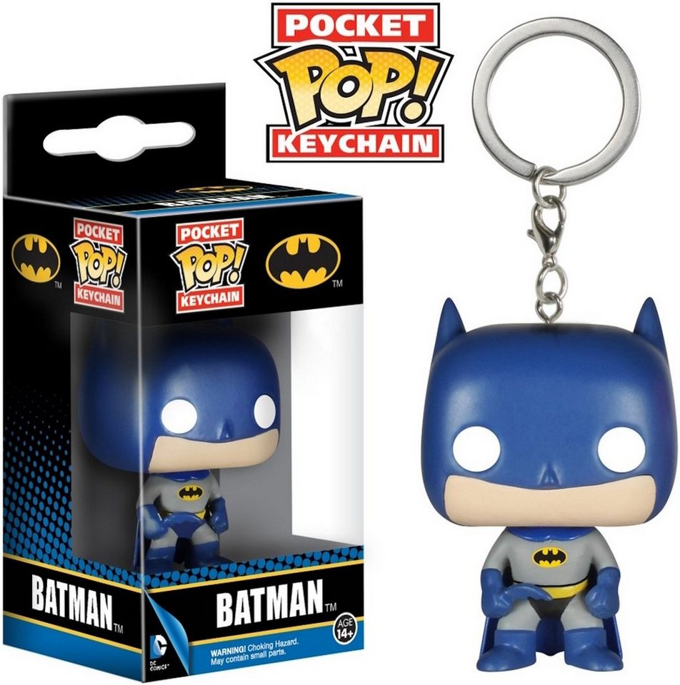 Funko Schlüsselanhänger DC Batman Schlüsselanhänger Pocket POP! Keychain von Funko