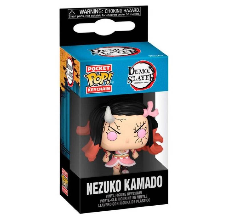 Funko Schlüsselanhänger Demon Slayer Kimetsu no Yaiba Nezuko Kamado - Pocket POP - Keychain von Funko
