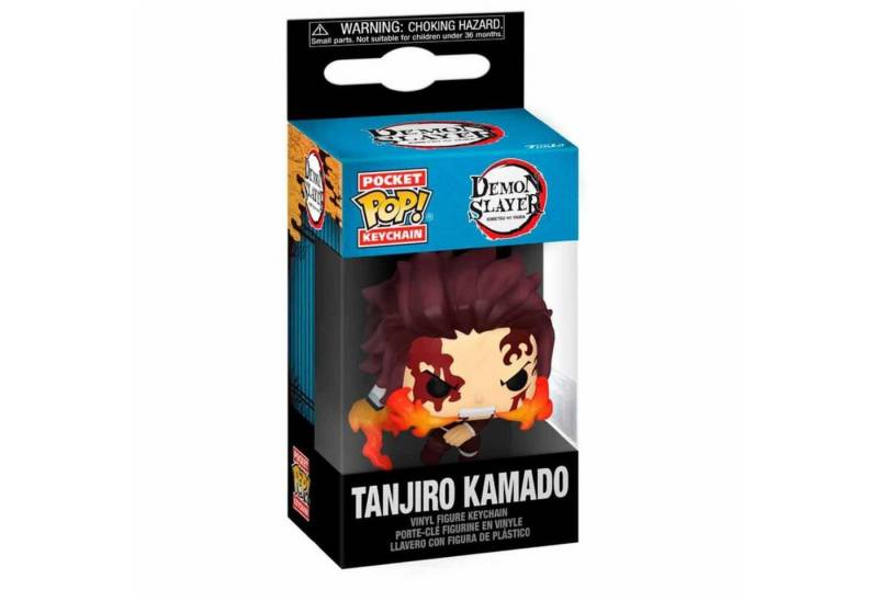 Funko Schlüsselanhänger Demon Slayer Kimetsu no Yaiba Tanjiro Kamado - Keychain von Funko