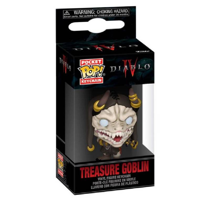 Funko Schlüsselanhänger Diablo IV Treasure Globin von Funko