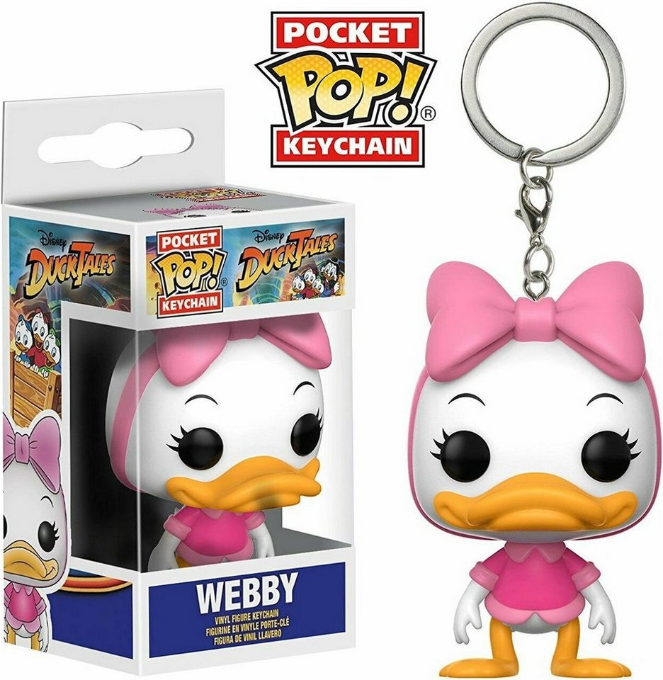 Funko Schlüsselanhänger Disney Duck Tales - Webby Pocket Pop! von Funko