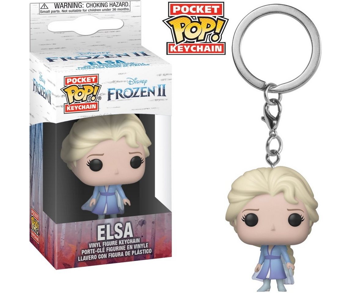 Funko Schlüsselanhänger Disney Frozen II - Elsa Pocket Pop! von Funko