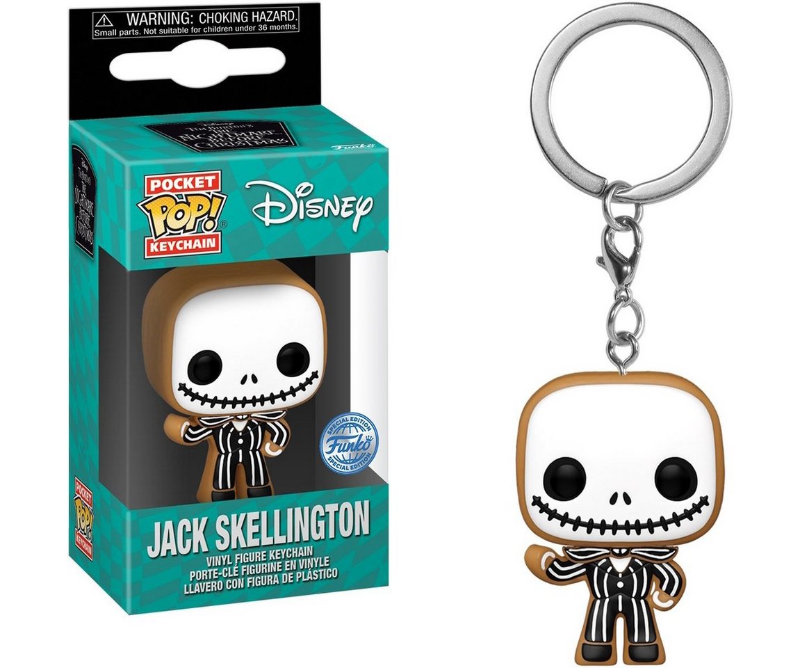 Funko Schlüsselanhänger Disney Jack Skellington Special Edition Keychain von Funko