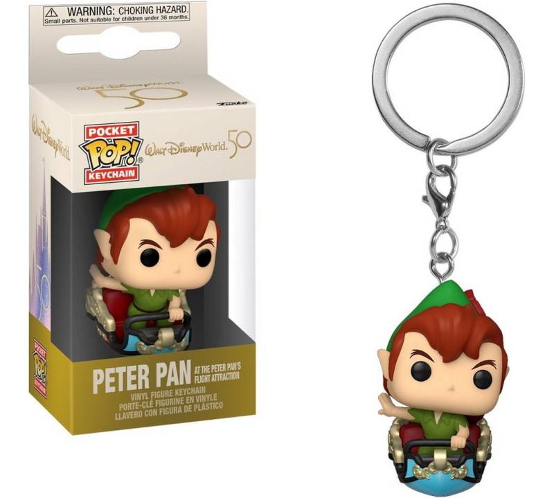 Funko Schlüsselanhänger Disney Peter Pan Flight Attraction Pocket Keychain von Funko