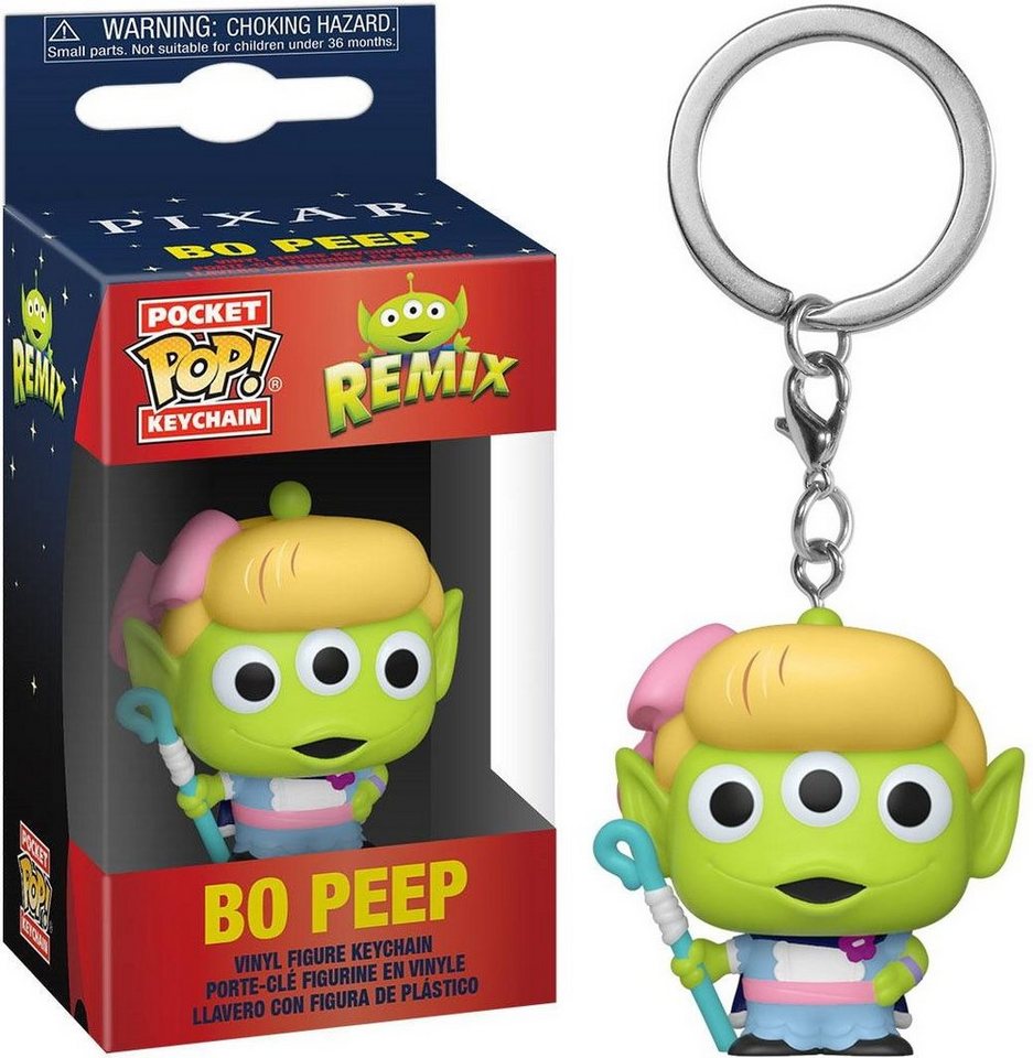 Funko Schlüsselanhänger Disney Pixar Alien Remix - Bo Peep Pocket POP! von Funko