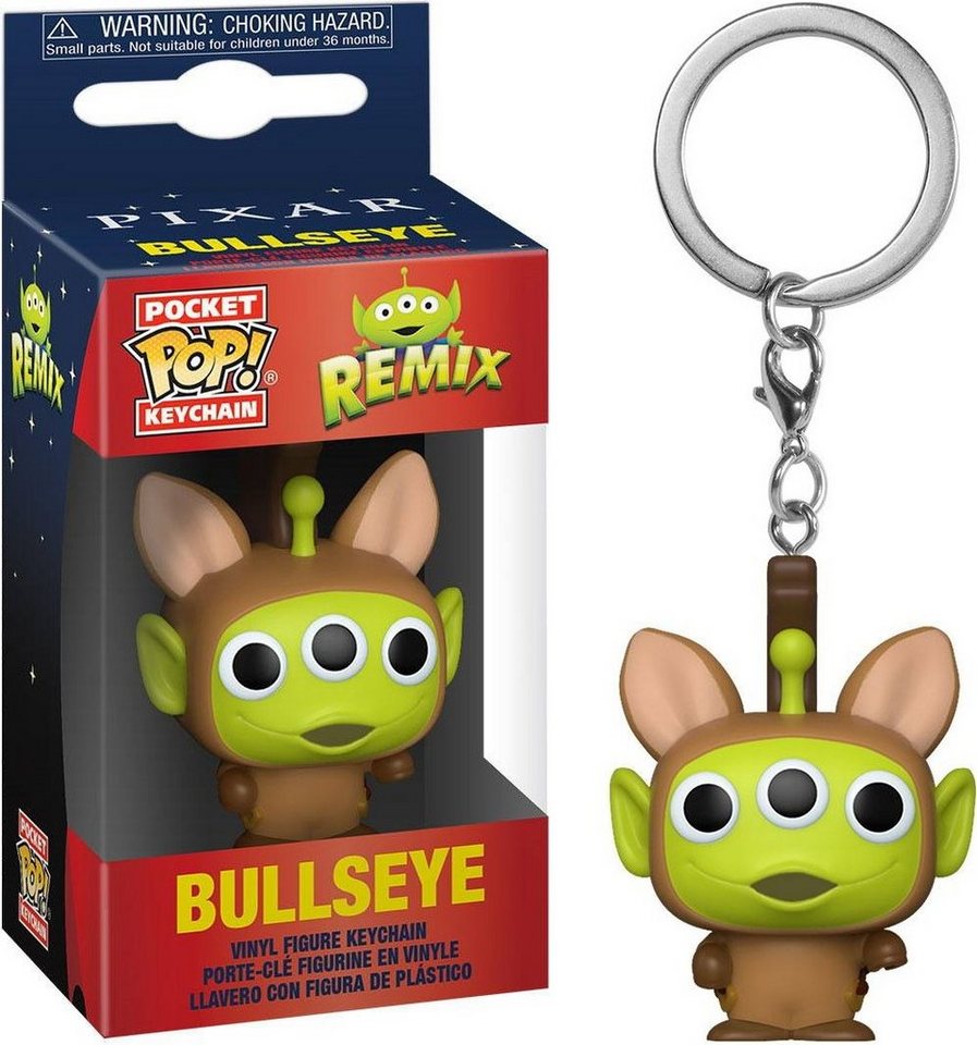 Funko Schlüsselanhänger Disney Pixar Alien Remix - Bullseye Pocket POP! von Funko