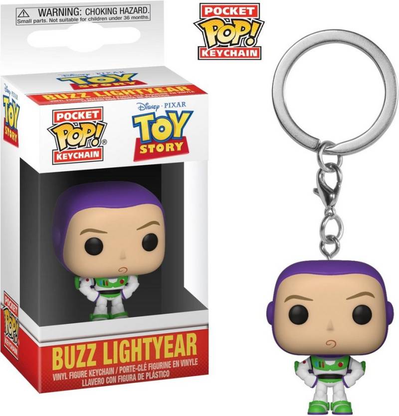 Funko Schlüsselanhänger Disney Pixar Toy Story Buzz Lightyear Pocket Pop! von Funko